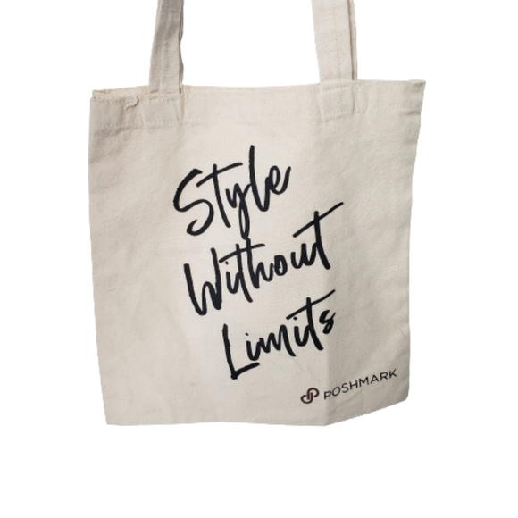 Poshmark Resuable Canvas Bag Style Without Limits‎ - Picture 2 of 4